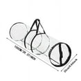 thumbnail image 3 of Handy Laundry Clear Wrapping Paper Storage Bag,Wrapping Paper Storage Bag Container Organizer Clear Christmas Storage Bag Christmas Clear Zipper Storage Box, 3 of 9