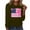 Army Green, variant on CLOISE Breast Cancer Shirts Women Long Sleeve Crewneck Shirts Ribbon Oversized Breast Cancer Support Tops Cute Comfy Tshirts Cancer Awareness Outfits Army Green XL