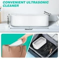 thumbnail image 3 of Dayplus Ultrasonic Cleaning Machine Jewelry Cleaner Denture Glass Watch Ring Bath Tank 650ml, 3 of 9