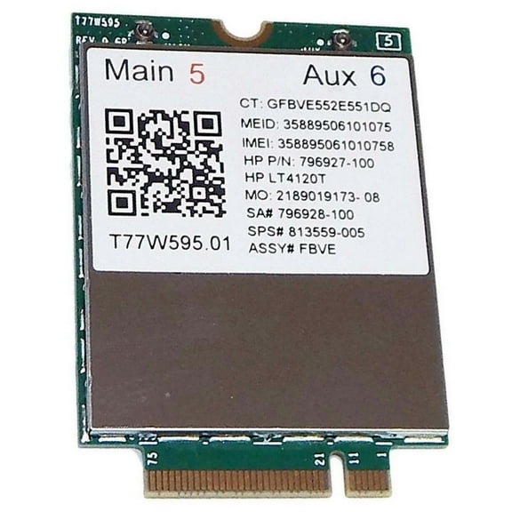FOR LT4120T X5 LTE T77W595.01 796928-100 4G M.2 150Mbps LTE Modem For Elite x2 840 850 G3 640 650 645 G2