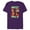 Purple, variant on Disney Chip 'n Dale Best Pals - Short Sleeve Blended T-Shirt for Adults -Customized-Black