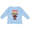 thumbnail image 3 of Inktastic Labrador Chocolate Lab Boys or Girls Long Sleeve Toddler T-Shirt, 3 of 5