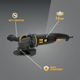 thumbnail image 3 of Caterpillar Cat® DX361U 5" Sliding Switch Corded Angle Grinder, 3 of 7