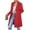 Red, variant on Red Women's Coats, Jackets & Vests Button Down Oversized Wool Jacket Notched Collar Long Sleeve Fall Coats Soild Warm Casual Womens Jacket with Pockets, Red 2XL