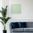thumbnail image 2 of Canvas Print Wall Art Oil Paintings Pastoral Style Green Check Picture Prints Artwork for Living Room Kitchen Bathroom Bedroom, 2 of 9