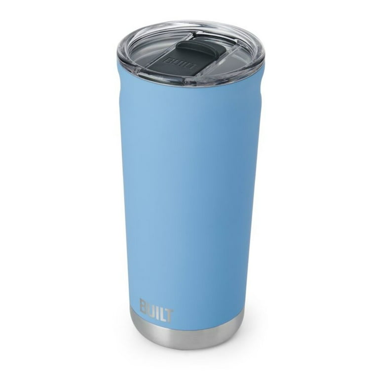 Frost Tumbler Hot Cold Thermos 20 Oz Pepsi Co 7 Cerulean Blue Silver BRAND  NEW