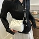 thumbnail image 4 of Bolso de hombro informal para mujer | Bolso bandolera de piel sintética | Bolso bandolera con correa ajustable para ir de compras al trabajo, 4 of 6
