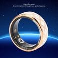 thumbnail image 4 of Smart Ring, Exercise Monitoring Digital Display Smart Ring Health Tracker  for Men Women Size 7,Size 8,Size 9,Size 10,Size 11,Size 12,Size 13, 4 of 7