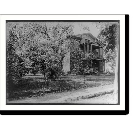 Historic Print, [VMI old Alumni house from street, W&L Univ., Lexington, Va.], 16" x 20"