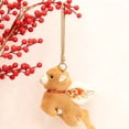 thumbnail image 1 of Yunuuuoa Year of the Horse Plush Keychain Toy, Realistic Zodiac Animal Mascot Soft Stuffed Pillow, Cute Backpack Charm Decor for Good Fortune Gift, 1 of 6