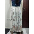 thumbnail image 2 of Women tie dye Skirts Trendz Sequined Crinkle Broomstick Gypsy Long Skirt White, 2 of 2