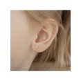 thumbnail image 4 of Hypoallergenic 925 Sterling Silver 2mm CZ Stud Solitaire Baby Toddler Earrings, 4 of 7