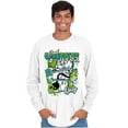 thumbnail image 3 of Popeye Characters Kanji Comic Panel Men's Long Sleeve Tee T Shirt Brisco Brands X, 3 of 6