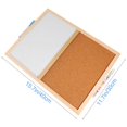 thumbnail image 3 of Photo Display Board Magnetic Tiles Memo Board Wall Decorative Wall Background Board Notice Board Push Pin Board, 3 of 3