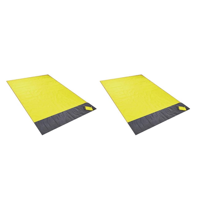 Greeniant Colchoneta de playa plegable a prueba de arena para viajes al aire libre, Picnic, manta grande, almohadilla de dormir colgante reutilizable, Type4 NO4 Greeniant CBP255263