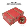 thumbnail image 4 of Treasure Chest Box, Reinforced Corners Large Capacity Exquisite Rectangle Wood Treasure Box  for Watches for Postcards Small,Medium,Large, 4 of 7