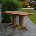 thumbnail image 1 of A &amp; L Furniture Poly 60 x 33 in. Rectangle Outdoor Dining Table, 1 of 8