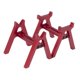 thumbnail image 1 of 2 piezas de soporte de reparación RC, piezas de actualización de coche RC, soporte de coche modelo para 1/24 Rojo, 1 of 9