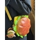 thumbnail image 2 of Bolso Bandolera Hamburguesa PU Gran Capacidad para Mujer Mochila Divertida (Amarillo), 2 of 6