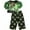 GREEN, variant on Green Lantern - Little Boys Long Sleeve Pajamas 33728-2T (GREEN)