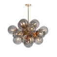 thumbnail image 5 of Regina Andrew 16-1474-Smk Shine 17 Light 34" Wide Chandelier - Brass, 5 of 5