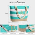 thumbnail image 3 of Bolsa Tote YOOLIFE Impermeable Inicial de Playa para Mujeres, 3 of 7