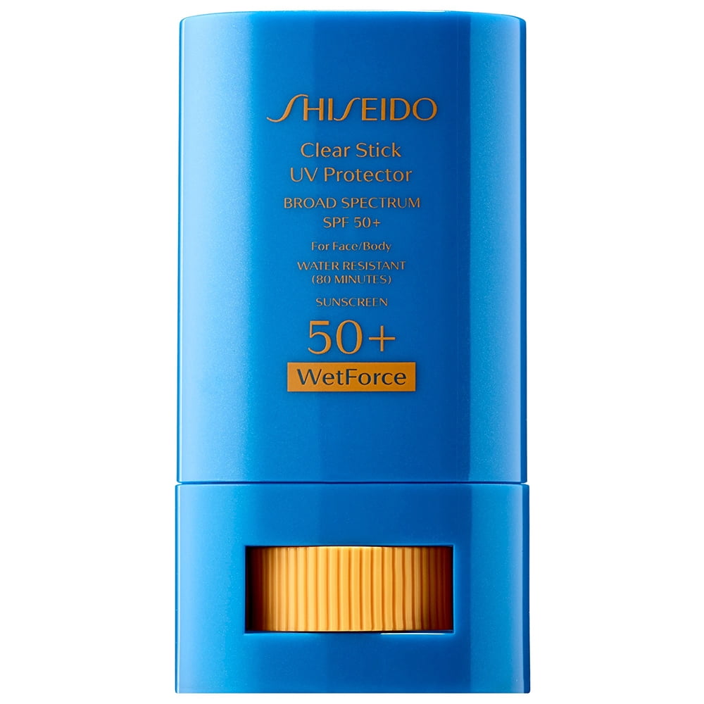 Shiseido Clear Sunscreen Stick for Face  Body SPF 50 0.7oz  20g
