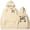 Khaki, variant on Halloween Hoodie for Women Sweatshirt with Pockets Long Sleeve Fashion Casual Hooded Sweatshirt Tops