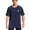 Navy, variant on Power Rich Mens Workout Shirts Dri-FIT Short Sleeve Athletic T-Shirt, S