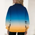 thumbnail image 5 of mfyjkho Tops Deportivos Para Mujer, Blusa Estampada De Moda Para Mujer, Tops De Manga Larga, Sudadera Con Bolsillos, Abrigo Con Capucha Tops Para Salir Para Mujer Xxl, 5 of 5