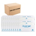 thumbnail image 1 of Fundas para asiento de inodoro Hospeco Discreet Seat, dobladas hasta la mitad, blancas, 1 of 7