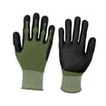 thumbnail image 2 of Guantes de jardinería Guantes de trabajo Convenientes prácticas múltiples Usar cómodos sin alivio 1 par para carpintería de patio al aire libre en Verde oscuro, 2 of 8