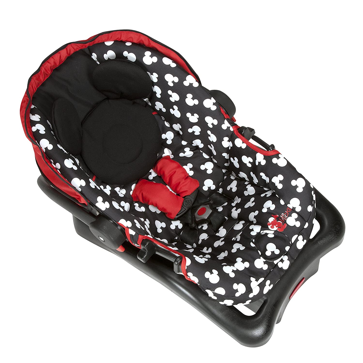 Disney Baby Light 'n Comfy 22 Luxe Infant Car Seat, Mickey Silhouette ...