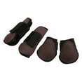 thumbnail image 2 of Bottes de Protection pour Sabots de Cheval, 4 Pcs Bottes de Soutien pour Jambes de Cheval Design Surélevé, 2 of 8