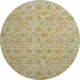 thumbnail image 2 of Addison Rugs Mayfield Premium Machine Washable Transitional Floral Beige Round Rug, 8' x 8', 2 of 6