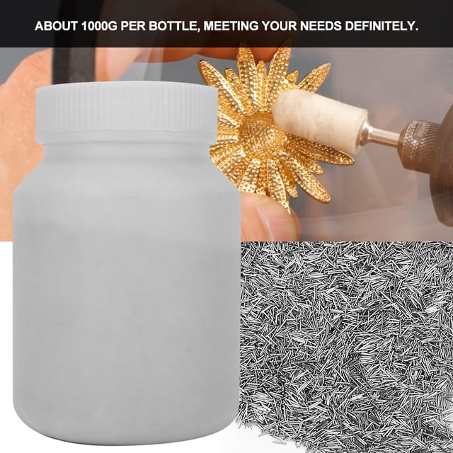 Pin de Pulido de Acero inoxidable, Pasador de Tumblers, Anticorrosioón Duradero 1000 G de Acabado para Trabajador de reparación de Joyas