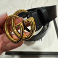 thumbnail image 2 of Gu-cci MAN BELT W.30 GG MARMONT, 2 of 5