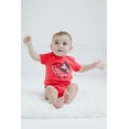 thumbnail image 3 of Disney Mickey Mouse Valentines Day Bodysuit Newborn to Infant, 3 of 5