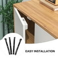 thumbnail image 2 of Miangastore 1 Pair Drawer Slides Bottom Mount Replacement Drawer Slides Dresser Drawer Slides Drawer Rails Drawer Slides Drawer Slide Drawer Brackets For Slide Drawer Slides, 2 of 8