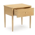 thumbnail image 6 of Harbor 1 Drawer Nightstand (2 Pack), Blonde, 6 of 8