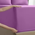 thumbnail image 3 of Nestl Full Size Sheets Set,1800 Series Extra Deep Pocket Bed&nbsp;Sheets Soft Microfiber Full Sheets, 4 Piece Sheets Full, 3 of 9