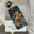 thumbnail image 5 of FKBRCL4U Compatible with iPhone 15 Pro Max Matte Case, Ocean Seahorse Stained Glass Pattern for Girl Full Body Design Soft Silicone Drop Shock Scratch Protection for iPhone 15 Pro Max, 5 of 7