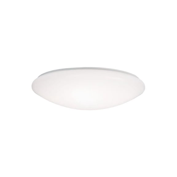 Metalux 9" White Round Integrated LED Flush Mount Ceiling Light