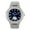 BLUE-BLACK-SILVER, variant on Bigger is Better Oversized Diamonds or Baguette Diamonds for Iced Out The Luxurious King. Your Style!! Your Choice!! - Blinged Out Oblong Metal Mens Watch