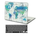 thumbnail image 5 of KSK KAISHEK Hard Shell Compatible MacBook Pro 14" with XDR Display & Touch ID Type C + Black Keyboard Cover Model: M2 A2779 A2442 M1 (World Map 7), 5 of 5
