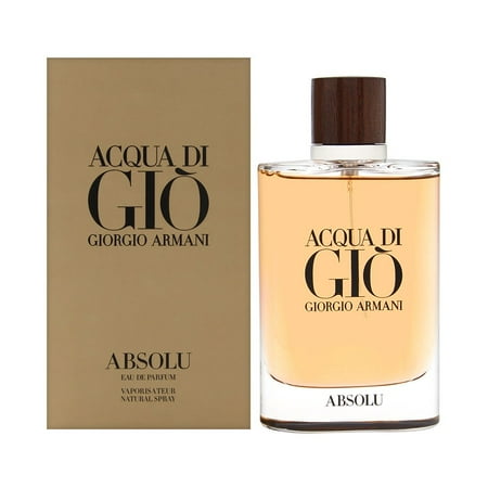 Giorgio Armani Fluid Sheer - Acqua di Giò Absolu Eau de Parfum Spray, Men, 4.2 Fluid Ounce - 4.2 Ounce