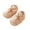 Khaki, variant on Soft Sole Baby First Non Booties for Toddlers with Adjustable Straps and Cute Cartoon Designs for Early Walking Stages,Color:Pink,0-2 Years