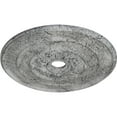 thumbnail image 3 of Ekena Millwork 26"OD x 3 1/8"ID x 1 1/2"P Traditional with Acanthus Leaves Ceiling Medallion (Fits Canopies up to 4 1/4"), Hand-Painted Ultra Pure White Crackle, 3 of 5