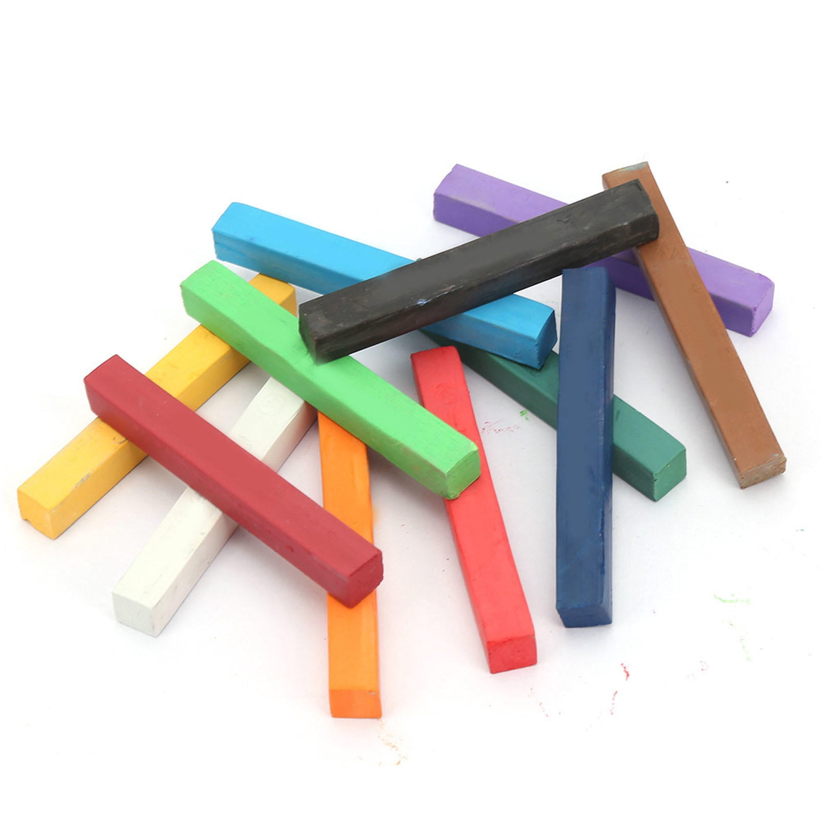 Rupoun Fluorescent Chalk Rods – 48 Color Set for Painting, Graffiti, Hair Dye & Sketching
