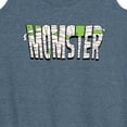 thumbnail image 3 of Instant Message - Halloween Momster  - Women's Racerback Tank Top, 3 of 6